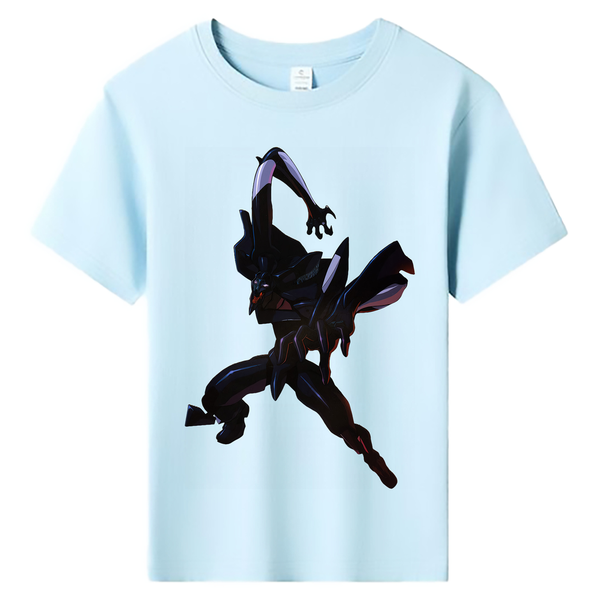（画像用） EVA 新世紀エヴァンゲリオン 綿100％キッズTシャツ（フロントプリント）